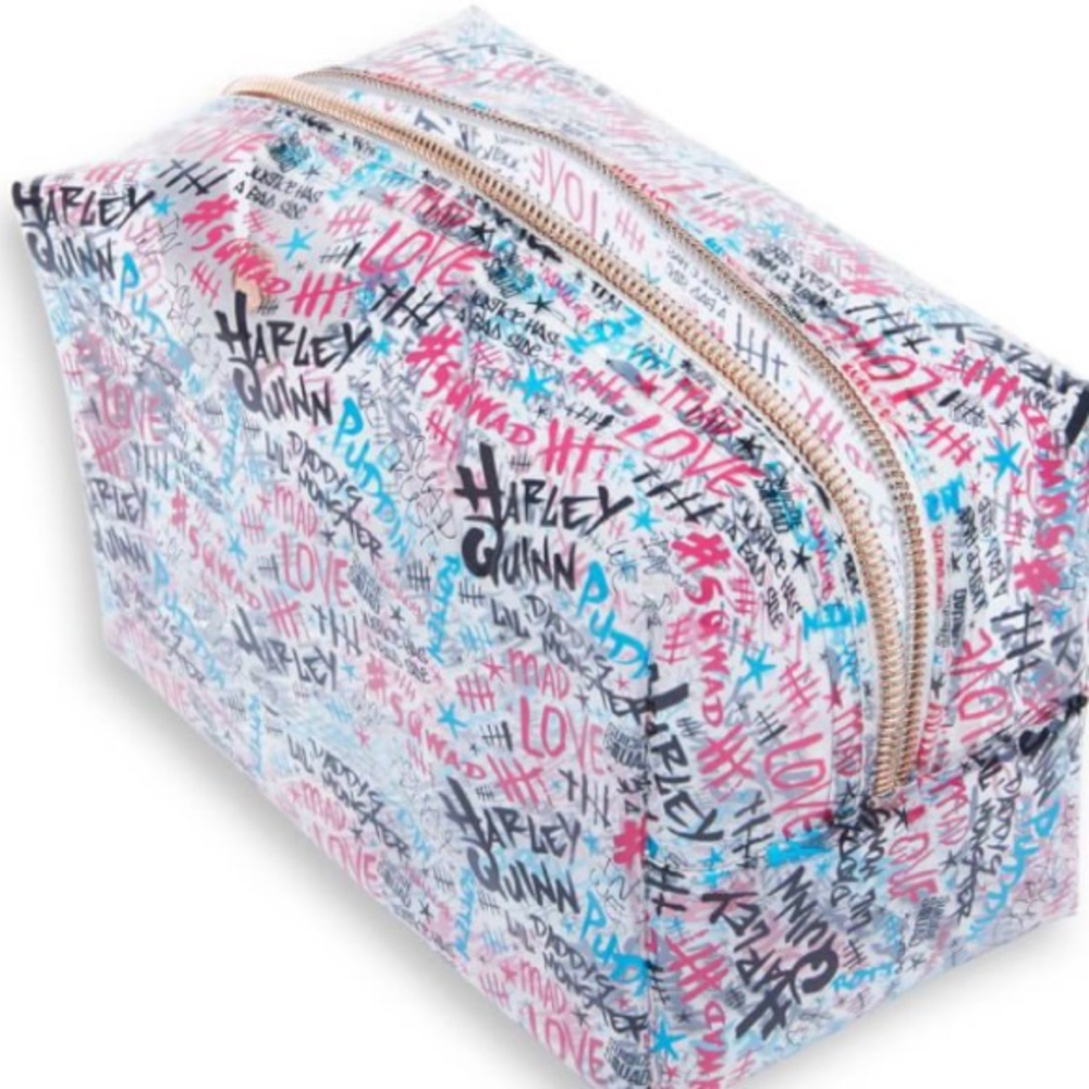 Harley Quinn Makeup Bag NWT - Picture 2 of 5